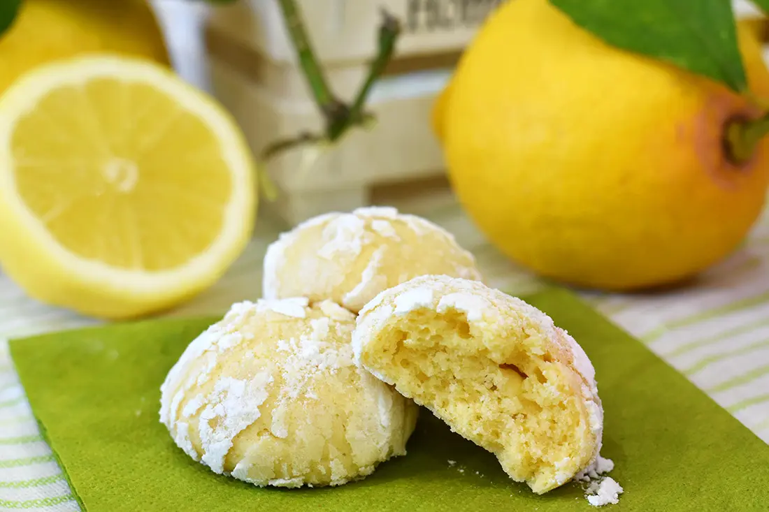 biscotti morbidi al limone