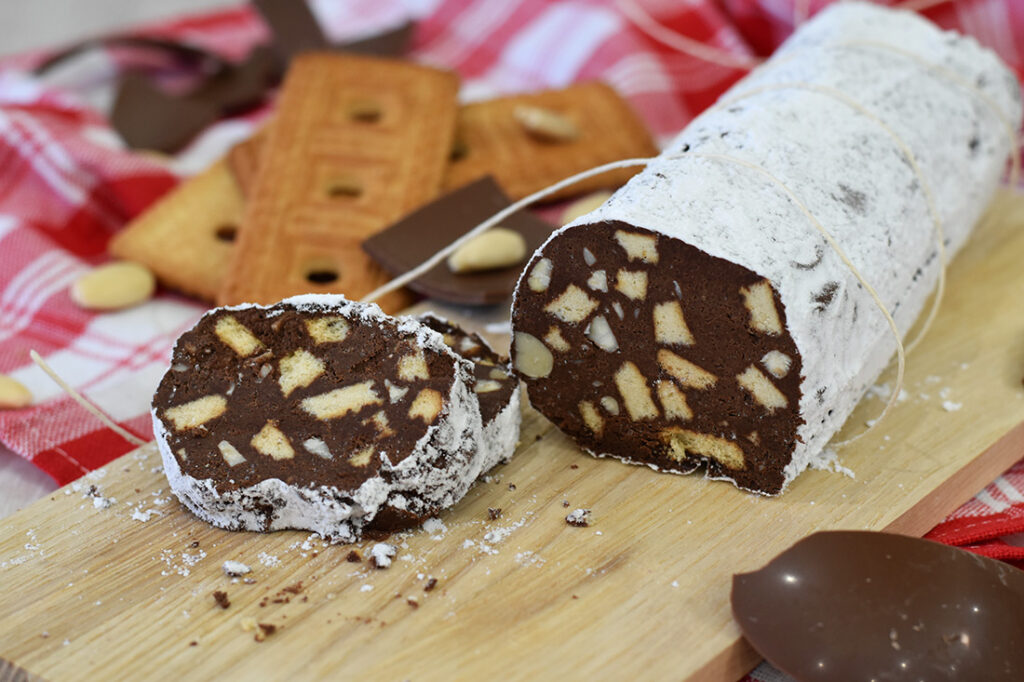 salame di cioccolato senza uova