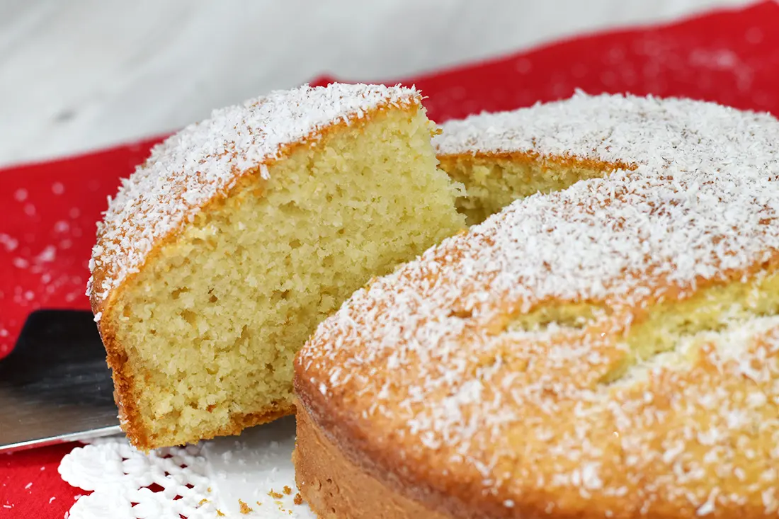 torta al cocco morbida