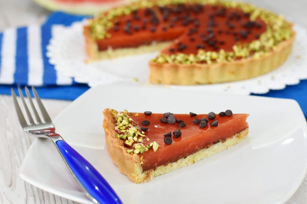 crostata al gelo di melone