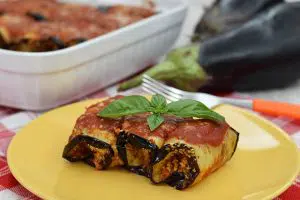 Involtini di melanzane al forno