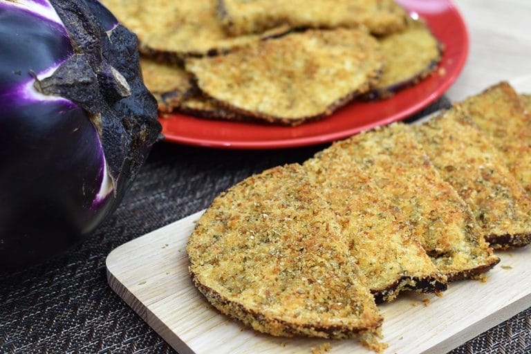 melanzane impanate al forno