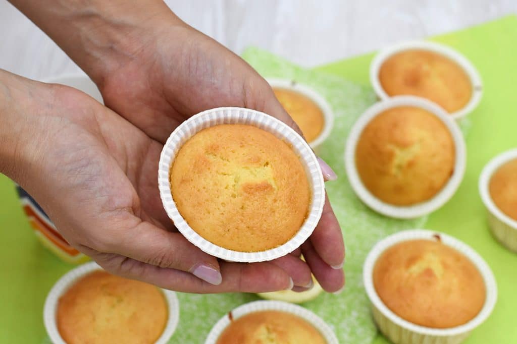 muffin al limone soffici