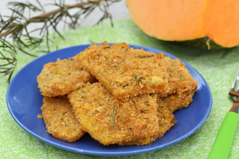 zucca al forno gratinata