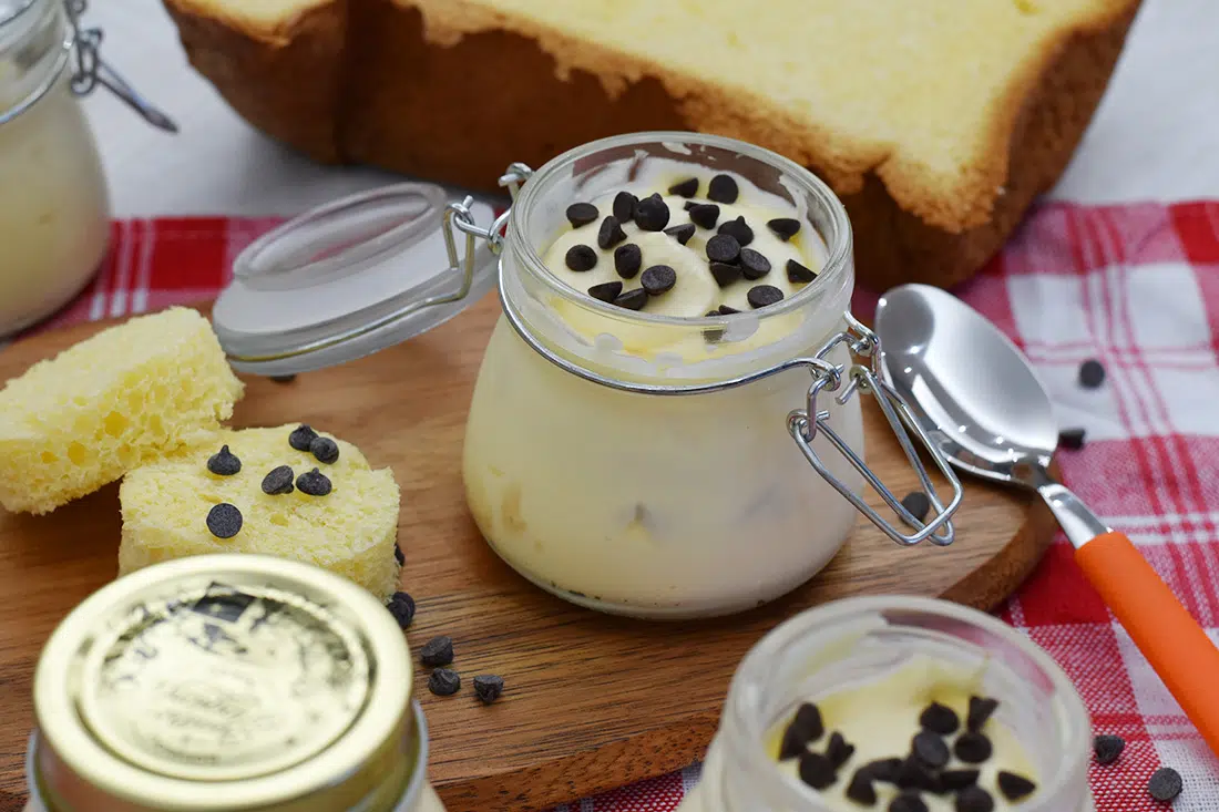 coppe di pandoro e mascarpone