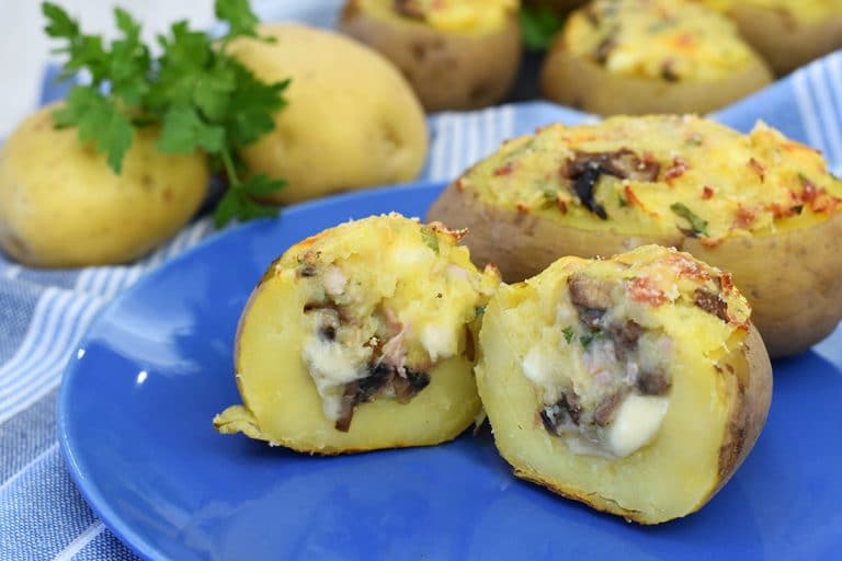barchette di patate ripiene