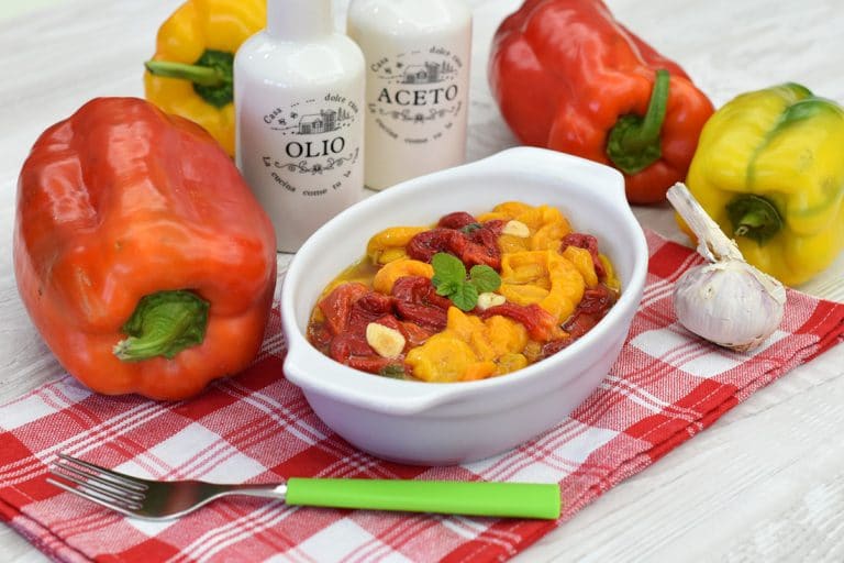 insalata di peperoni alla siciliana