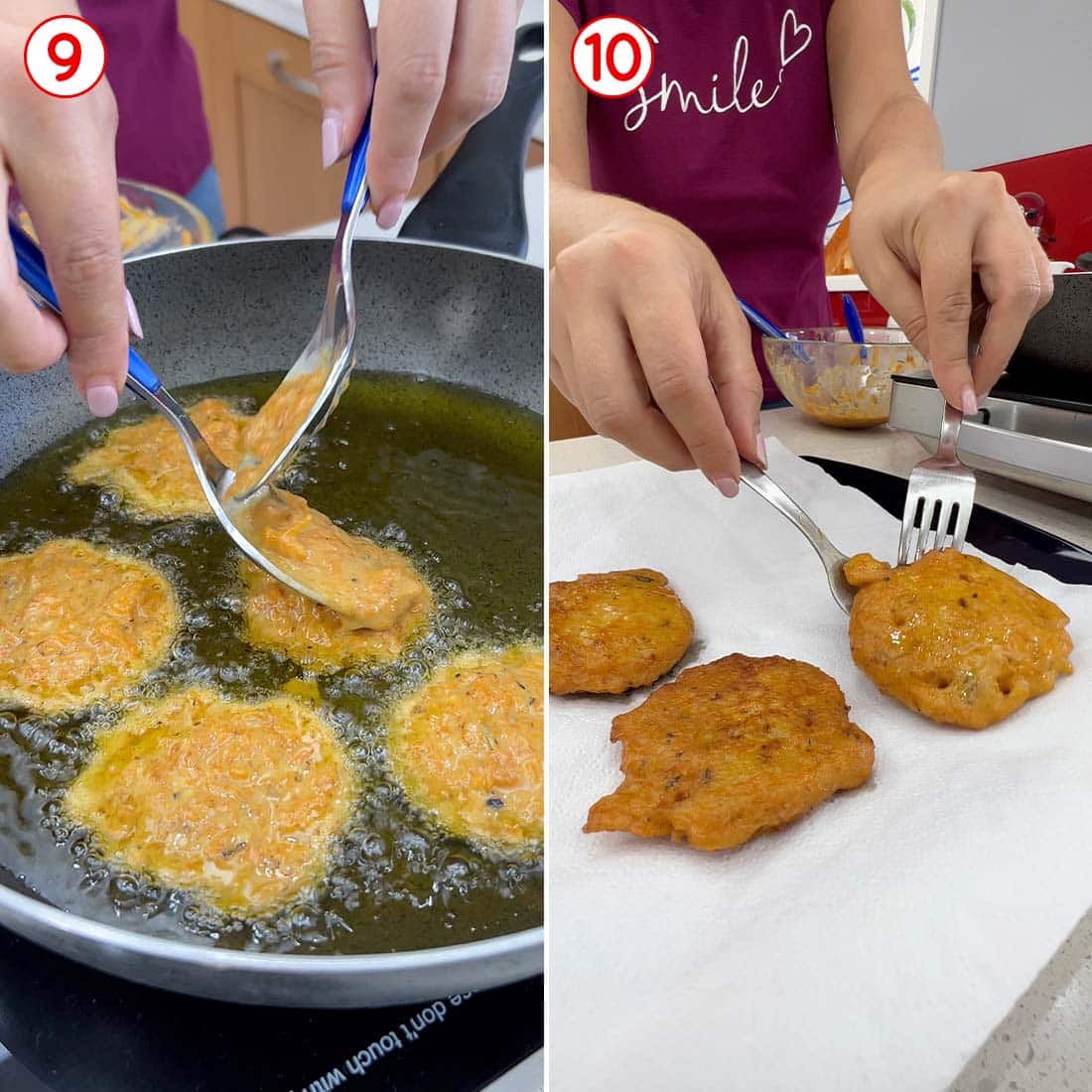 Frittelle di zucca veloci senza lievitazione - Tuorlo Rosso