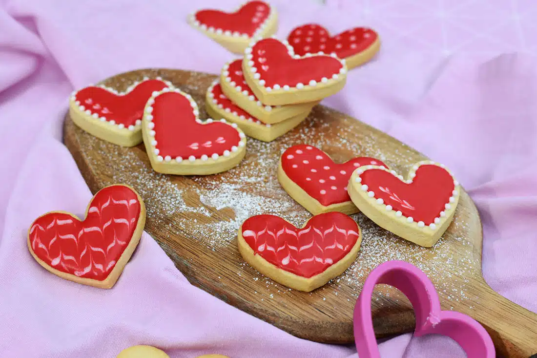 biscotti di san valentino