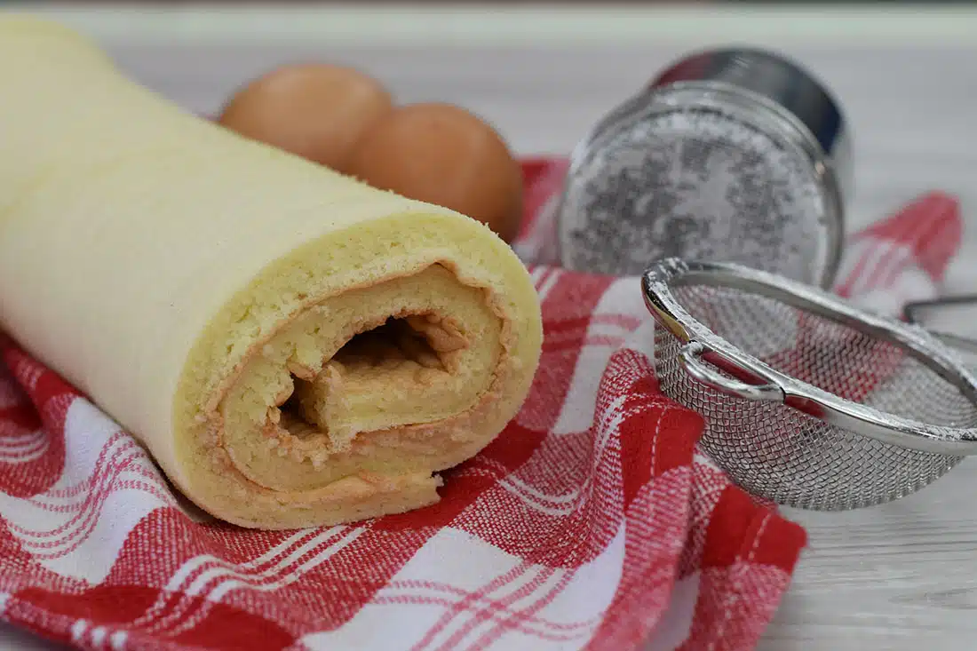 Pasta biscotto per rotolo