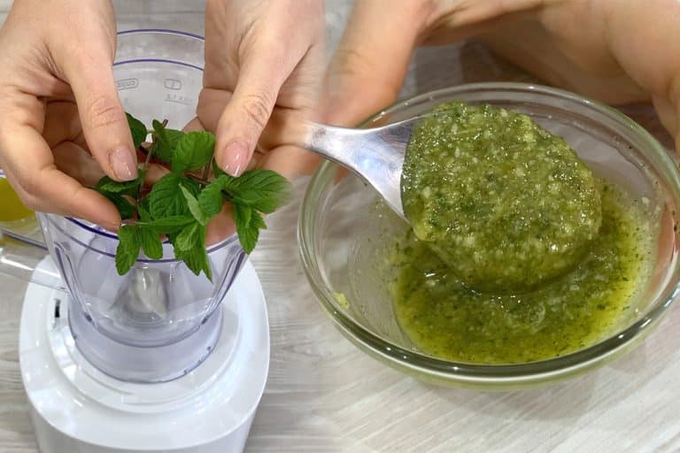pesto di menta fatto in casa