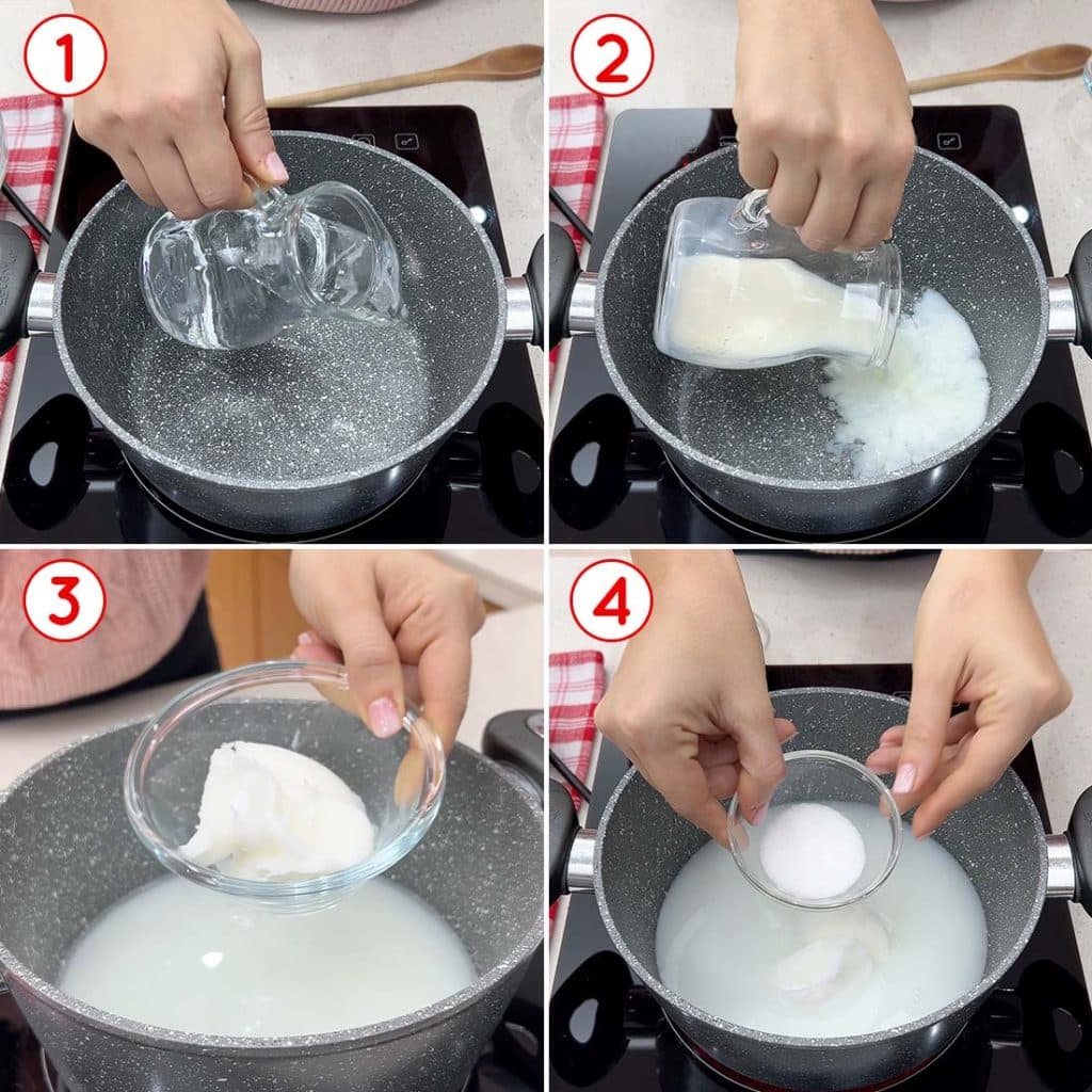Preparazione dell'impasto