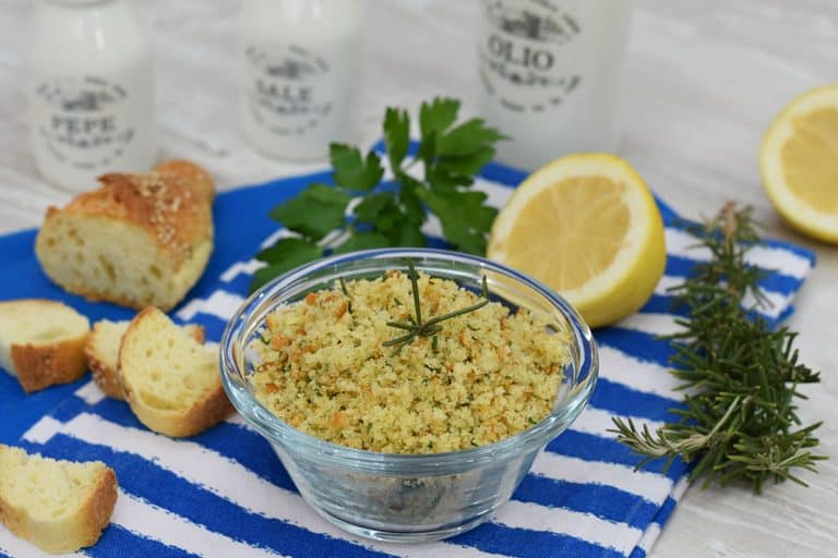 pangrattato aromatizzato per pesce