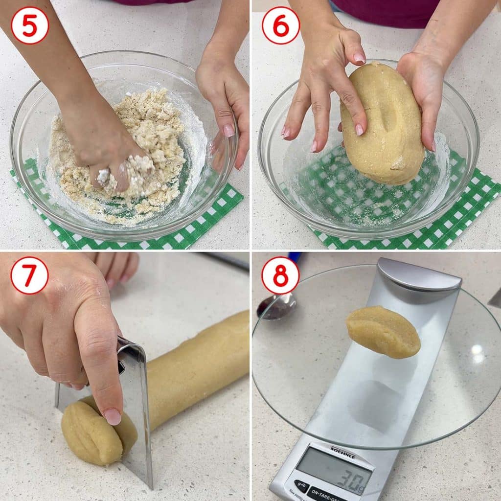 Pasta di mandorle pronta