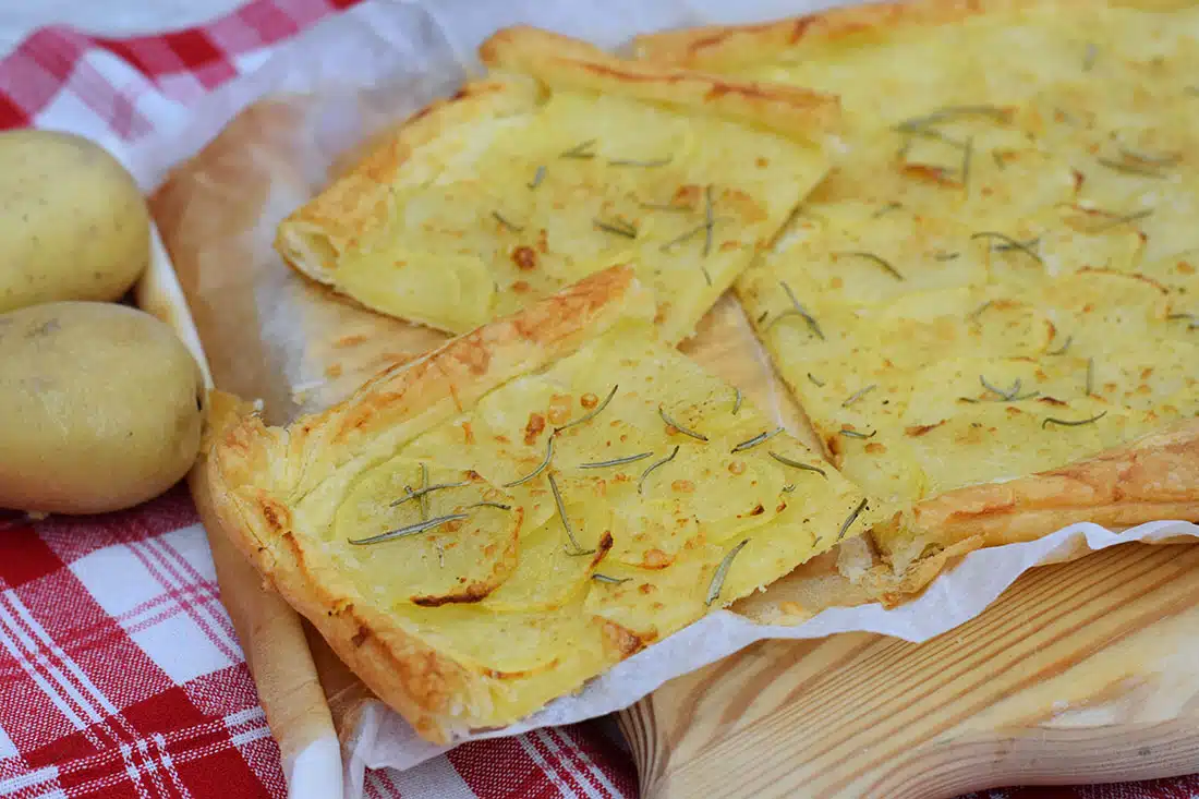 pasta sfoglia con patate