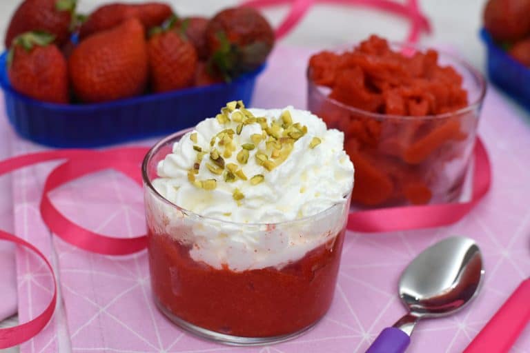 Sorbetto alle fragole