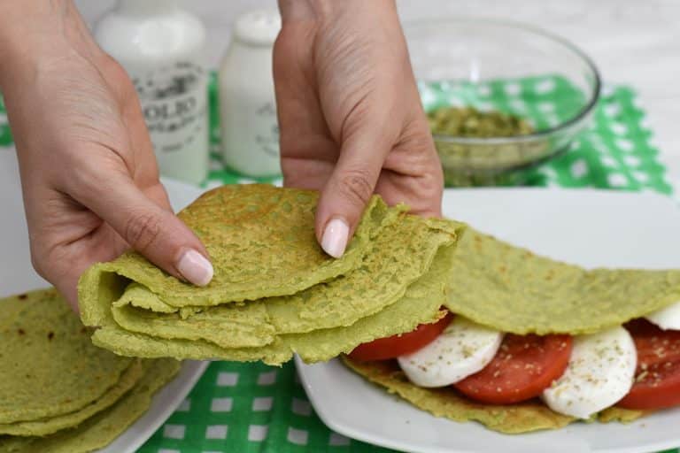 crepes di piselli secchi