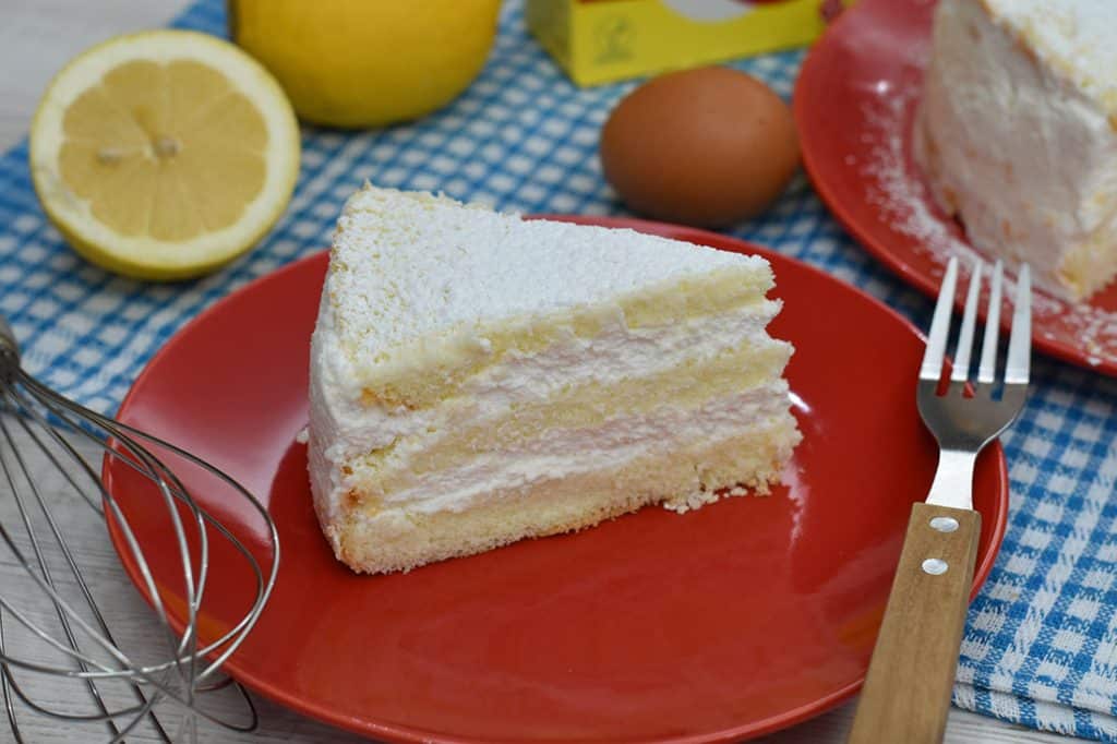 torte con mousse al limone senza glutine