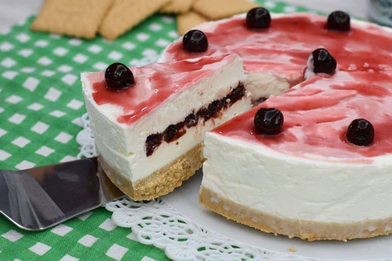 torta fredda alle amarene