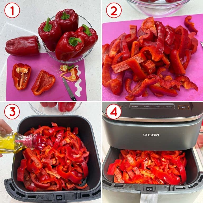 Listarelle di peperoni in friggitrice ad aria: ricetta facile e veloce ...