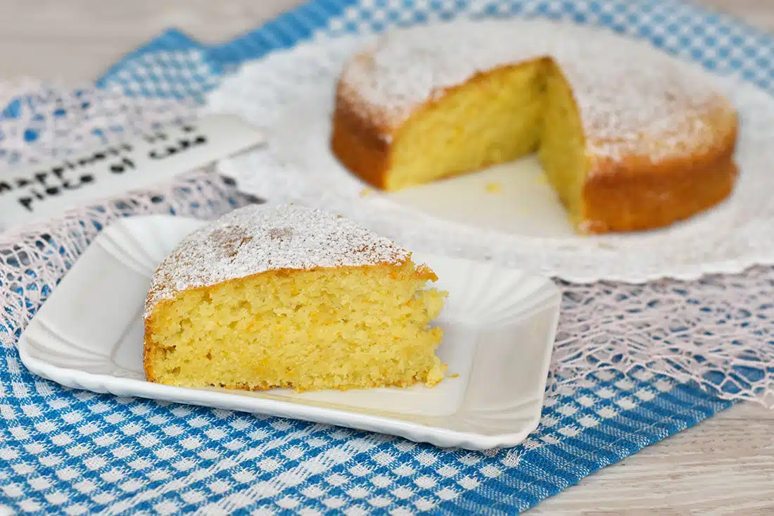 torta senza uova e burro