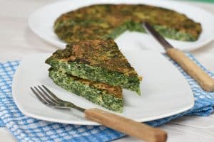 Frittata di spinaci