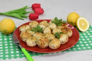 Polpette di pollo al limone