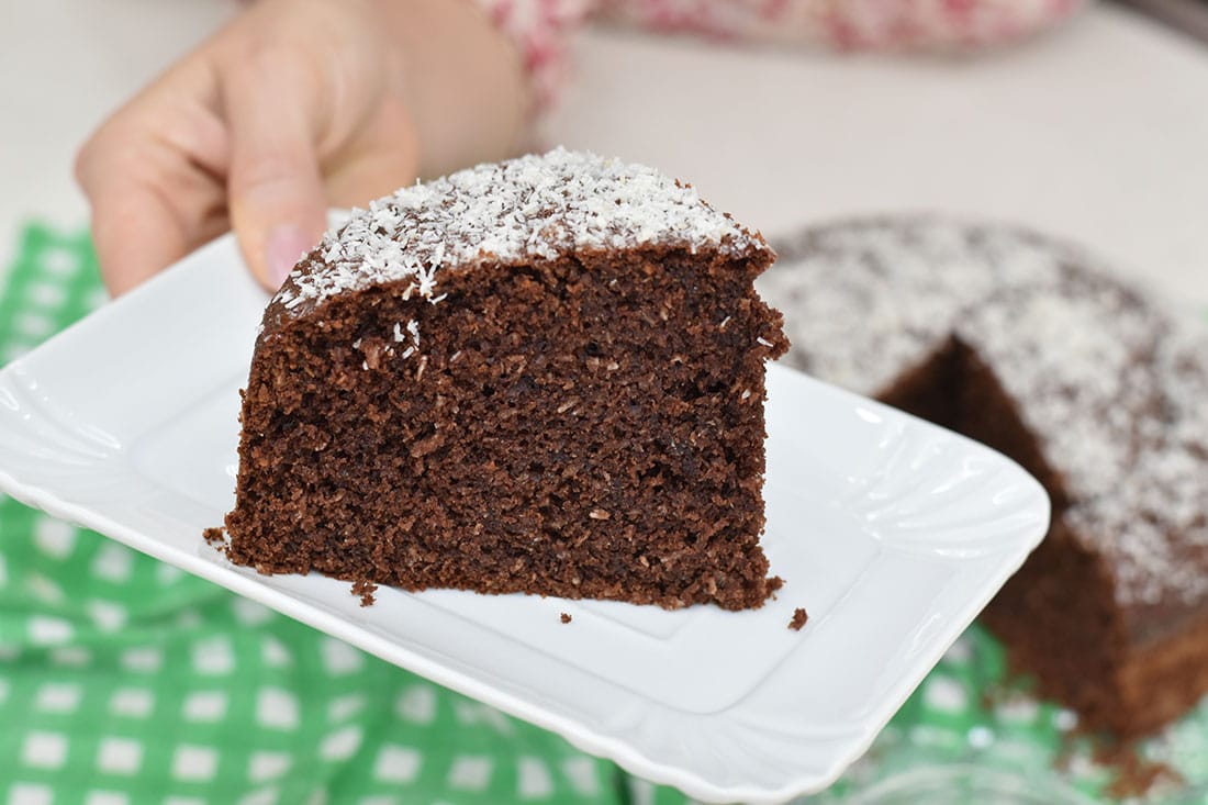 torta al cocco e cacao