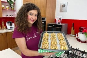 Rustici di pasta sfoglia con patate