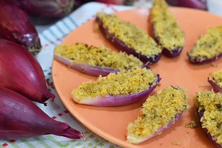 Cipolle di Tropea gratinate al forno