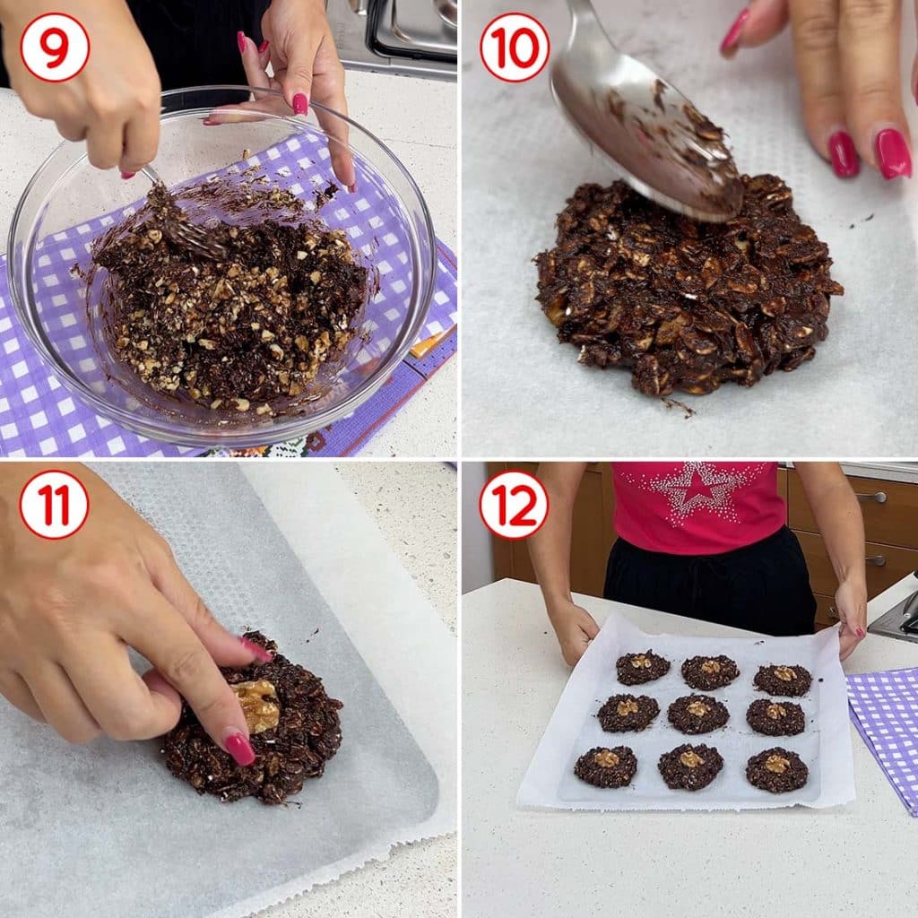 Formazione dei biscotti