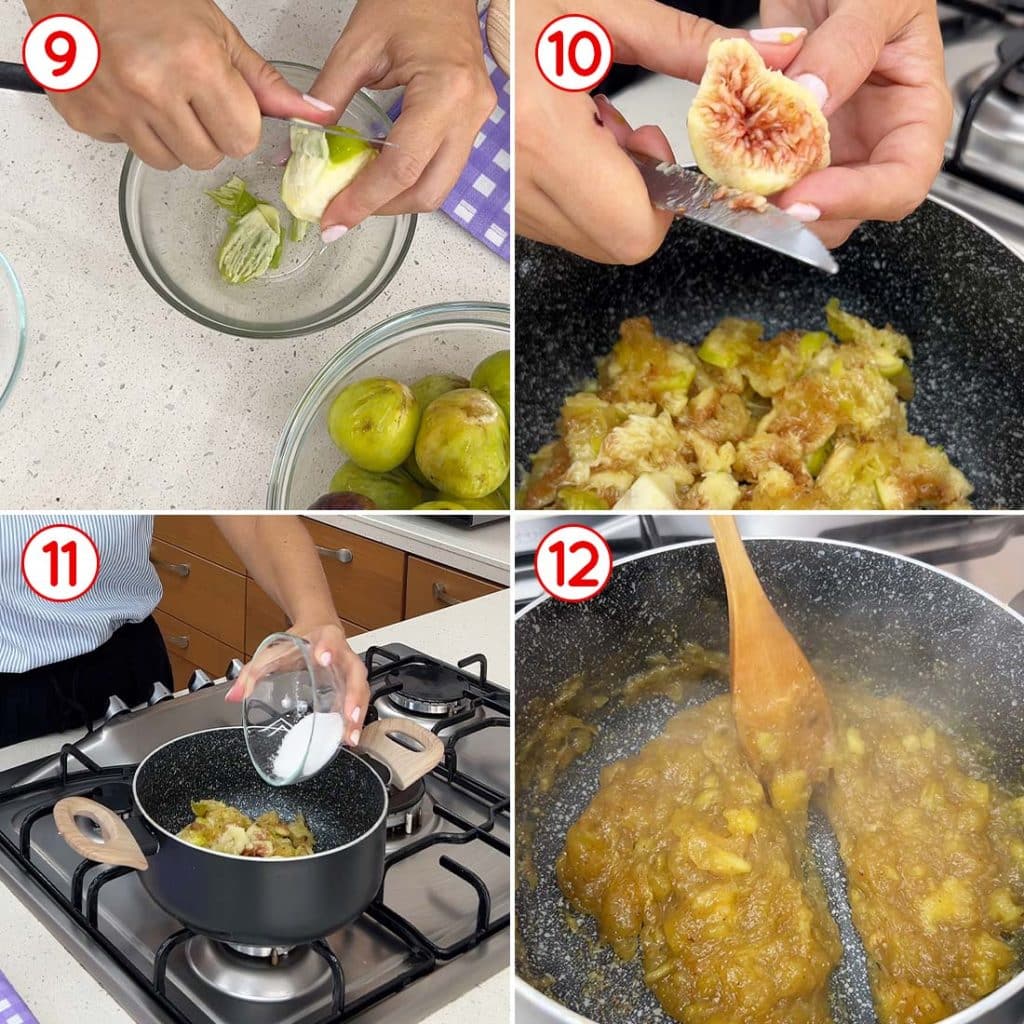 Preparazione del ripieno