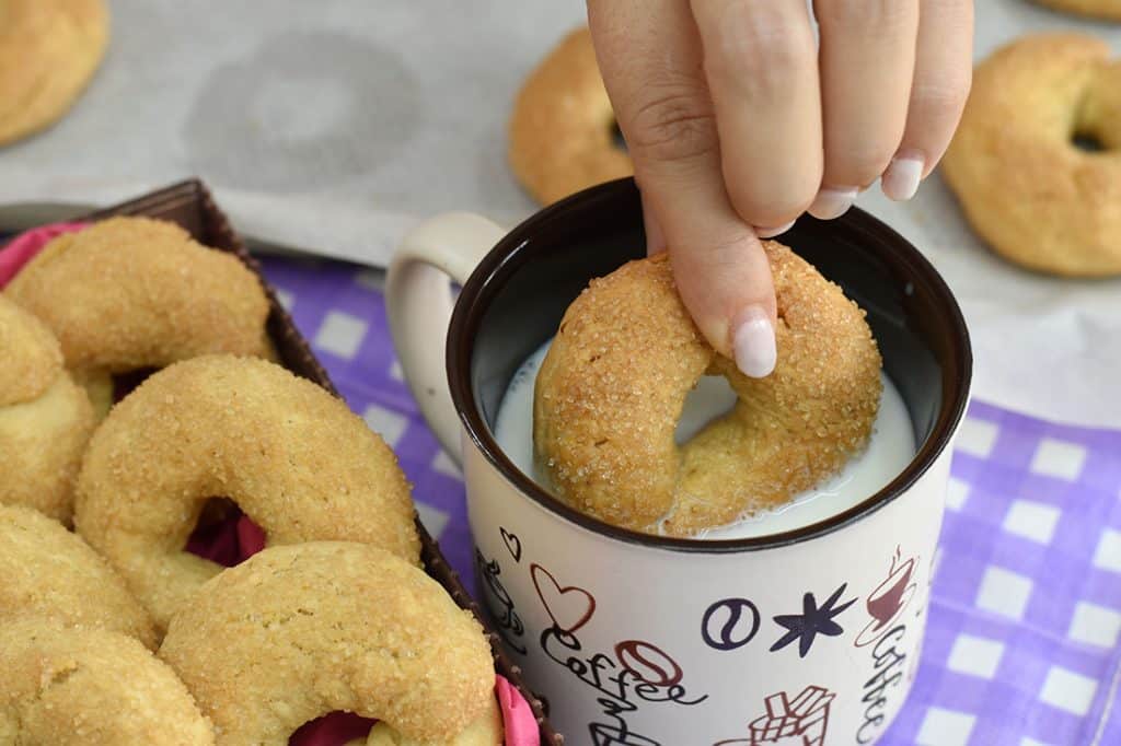 taralli dolci da inzuppo