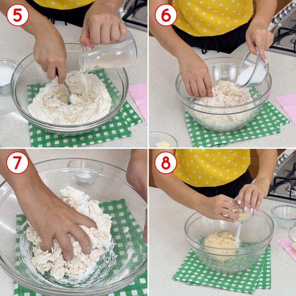 Ultimi ingredienti nell'impasto