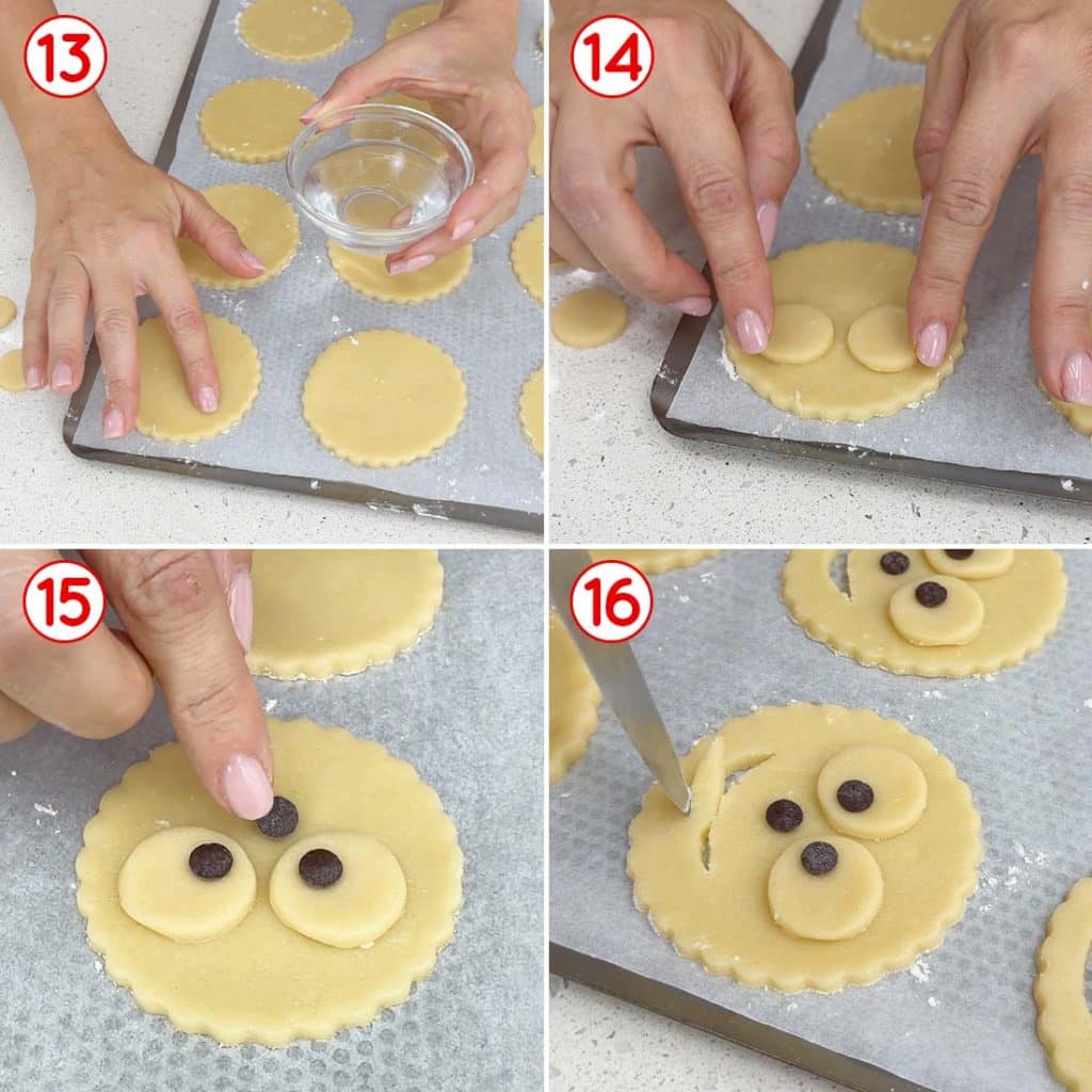 Decorazione dei biscotti