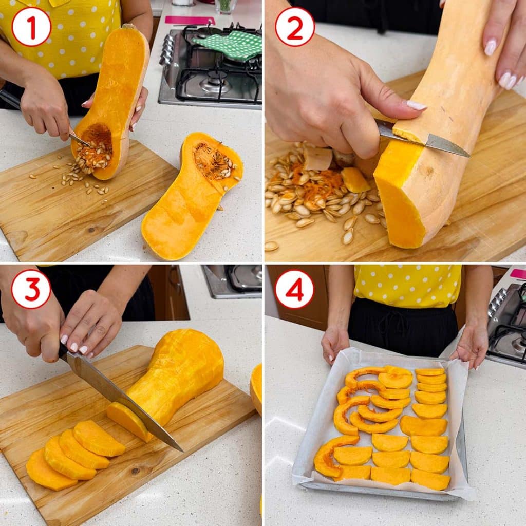 Zucca in fette
