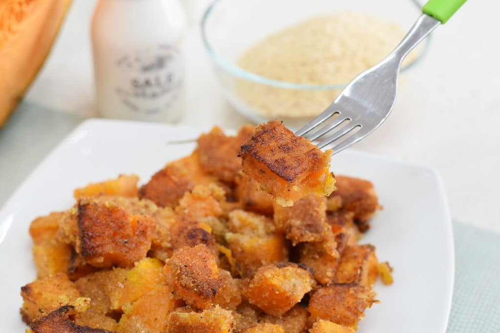 zucca sabbiosa al forno
