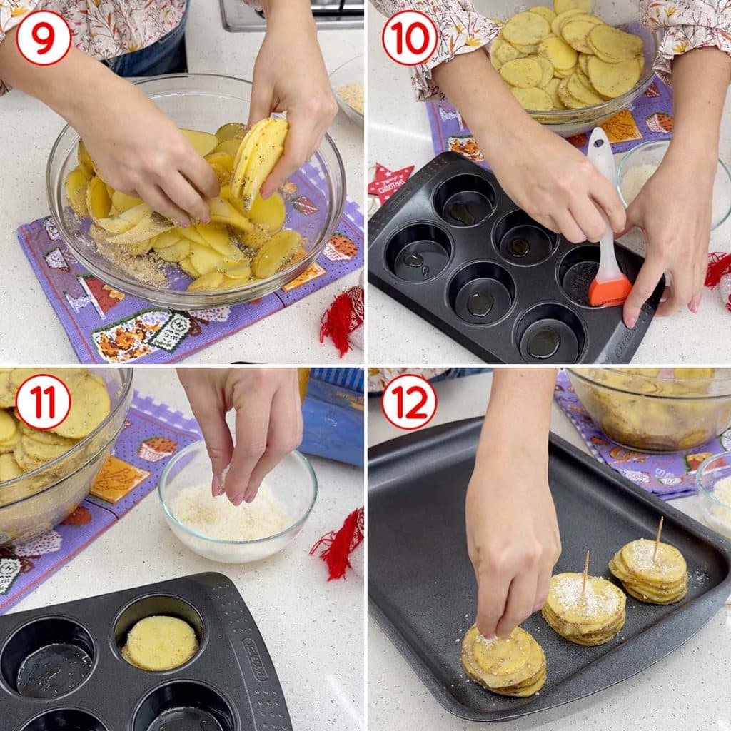 Formazione delle torri di patate