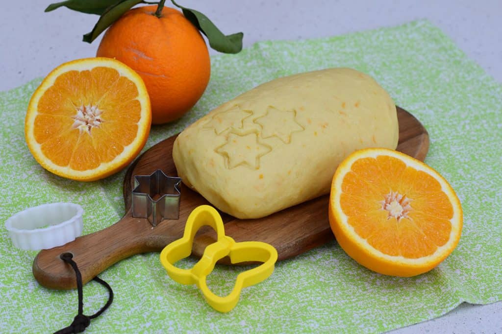 pasta frolla all'arancia