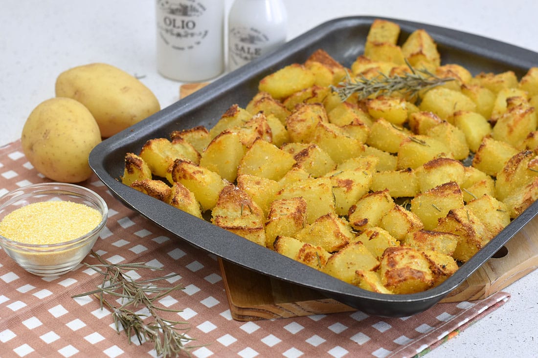 Patate sabbiose senza pangrattato
