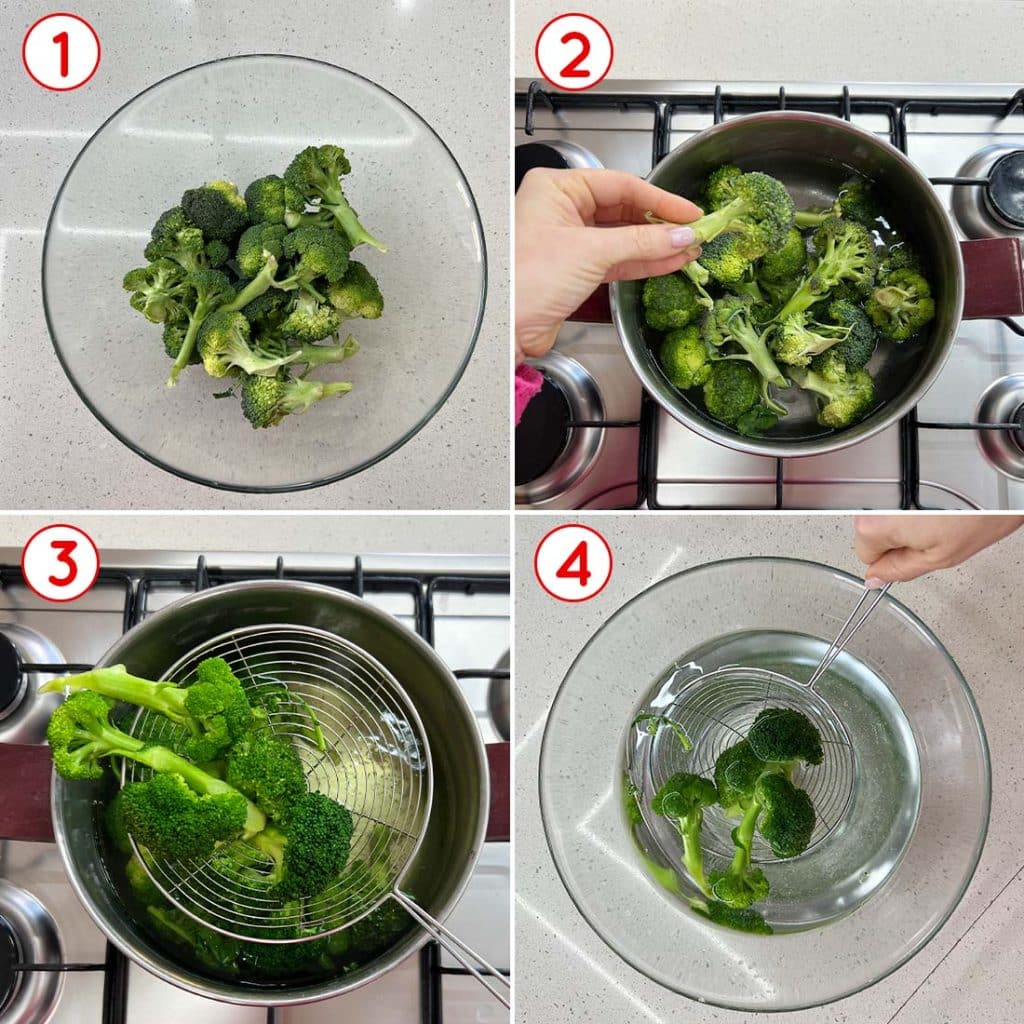 Cottura dei broccoletti