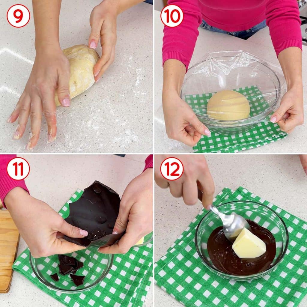 Prima lievitazione e cioccolato