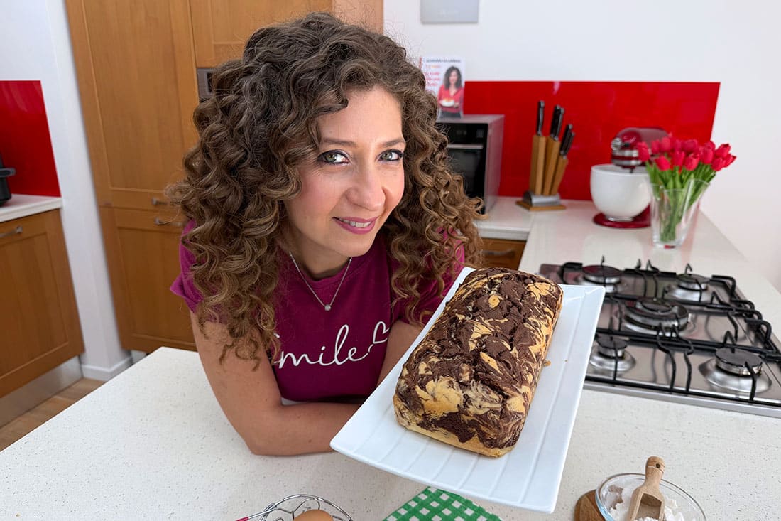 Plumcake marmorizzato