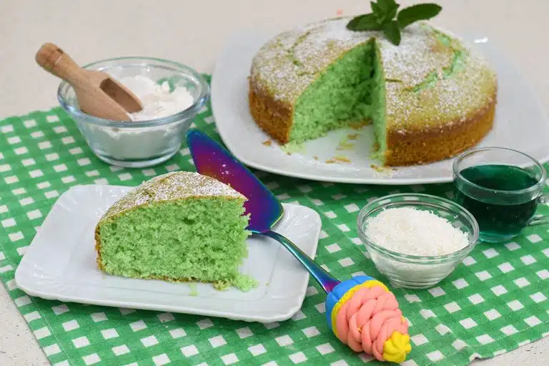 Torta cocco e menta