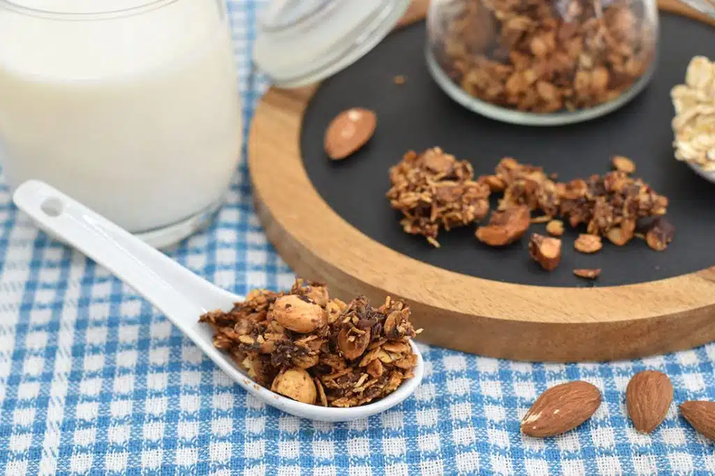 Granola in friggitrice ad aria