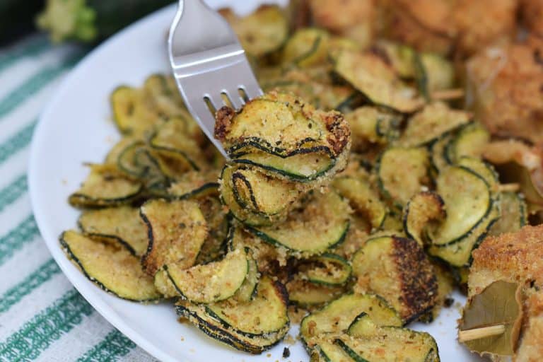 Zucchine gratinate in friggitrice ad aria