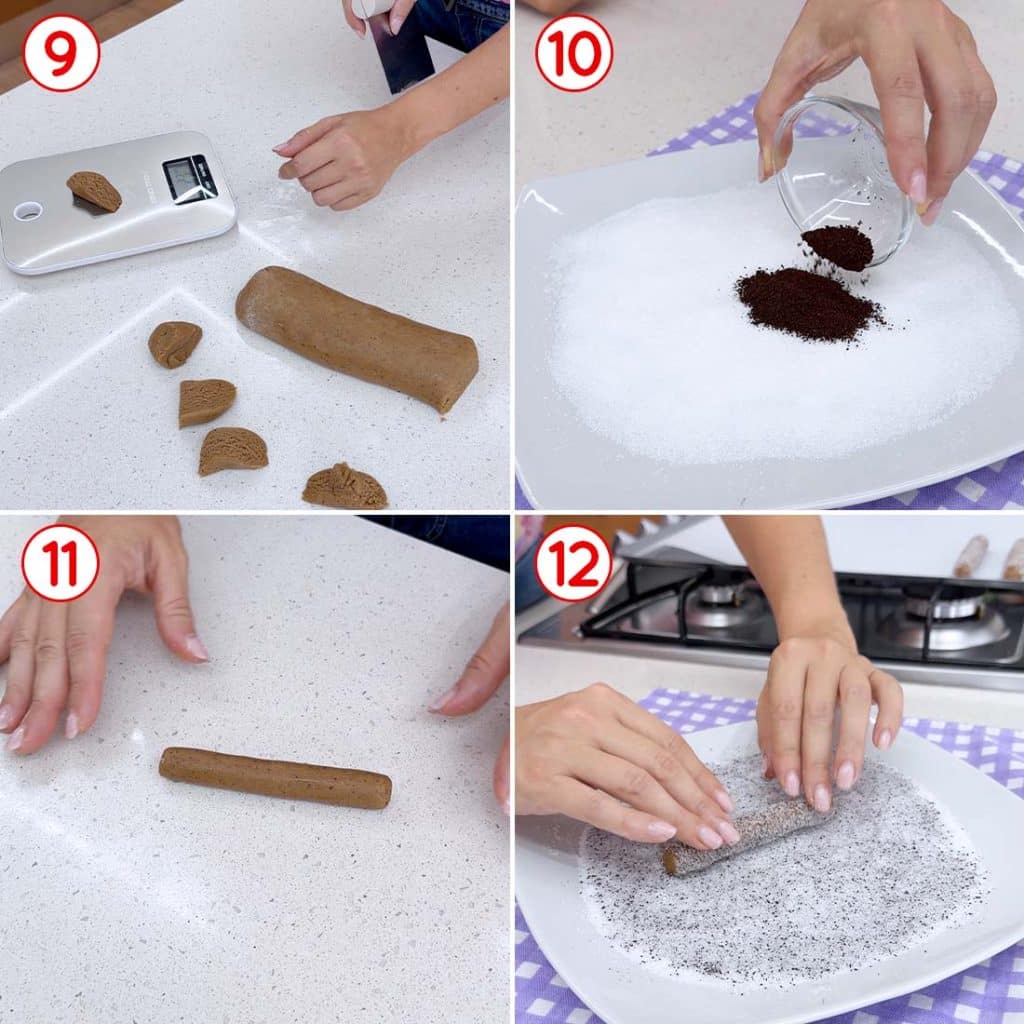 Formazione dei biscotti da latte
