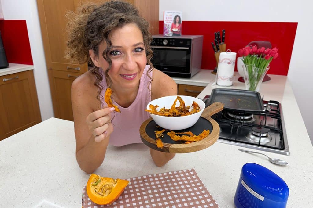 Chips di zucca