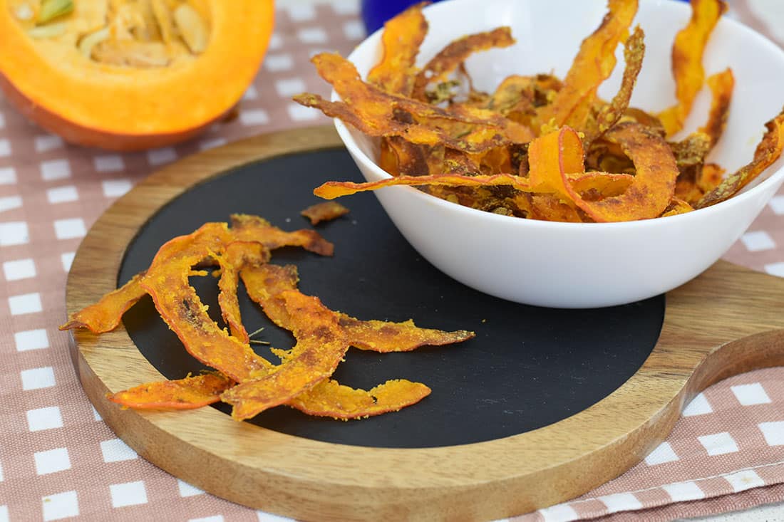 Chips di zucca