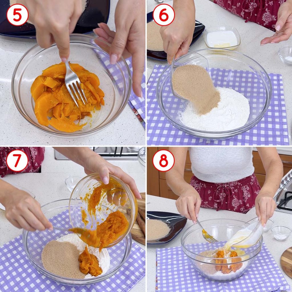 Preparazione dell'impasto